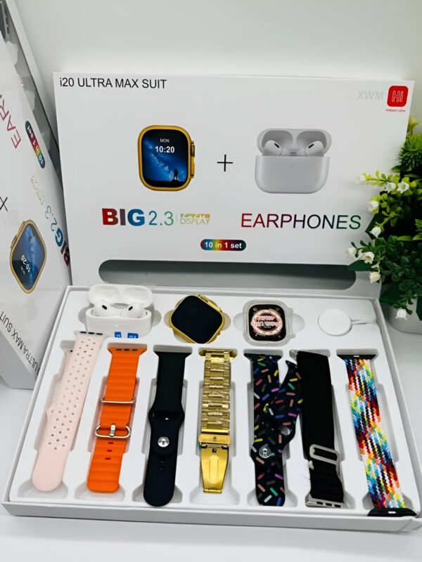 I20 Ultra Max Suit Smart Watch 10 In 1